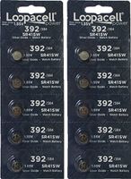 10 Loopacell 392/384 Silver Oxide Batteries