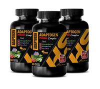 Heart Health multivitamin - ADAPTOGEN Premium Complex - maca Root Bulk Supplements - 3 Bottles 180 Vegetable Capsules