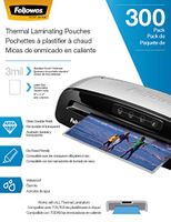 Fellowes Thermal Laminating Pouches, Letter Size Sheets, 3mil, 300 Pack
