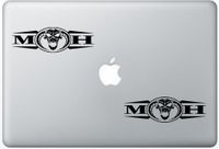 Masters Of Hardcore ArcDecals78602299 Set Of Two (2x) , Decal , Sticker , Laptop , Ipad , Car , Truck