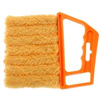 Iusun Jalousie Cleaning Brush, Washable Shutters Cleaning Vents Air Conditioning Brush For Home Use (A)