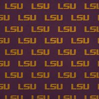 GRAPHICS & MORE LSU Logo on Purple Premium Kraft Roll Gift Wrap Wrapping Paper