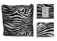 HealthmateForever High Quality Pulsating Vibrating Pillow Massager | Provide More Than Adequate Lumbar Support for a Back Cushion Car Travel Pillow(Zebra)
