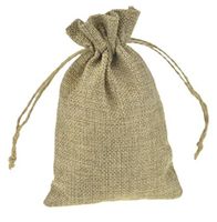 BZCTAH 20 PCS Linen Drawstring Bags Natural Cotton Jewelry Bags for Wedding Shower, 7 x 9cm Durable Jute Burlaps Gift Bags, Party Favors, Jute Sacks Project, Tea Bags, Candy Bags, Khaki