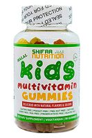 SHIFAA NUTRITION Halal & Vegetarian Gummy Vitamins For kids | 13 Vitamins, Minerals & Antioxidants for Children | Natural & Free of Gelatin Gluten Dairy Eggs Nuts Soy | Halal Vitamins | 90 Gummies