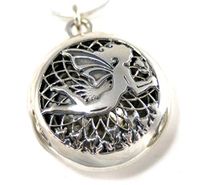 Earth Solutions Photo Locket Jewelry Fairy - Made of 925 Sterling Silver. Also Used as an Essential Oils Jewelry Diffuser. Includes Diffuser Pads.