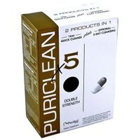 5 Pack - Puriclean X5 Quick Cleanse 16 Fl Oz Plus 5 DAY Cleanse Capsules with Free Im Baked Bro and Doob Tubes Sticker
