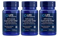 Life Extension Advanced Bio-curcumin with Ginger 30 Softgels (3-Pack)
