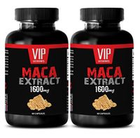 Female Sex enhancements Pill - MACA Extract 1600MG - maca for Men - 2 Bottles (120 Capsules)
