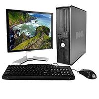 Dell Optiplex Computer, Intel Pentium D 3.4Ghz CPU, 2GB Memory, 160GB Hard Drive, WiFi, DVD/CD-RW Optical Drive, Windows 7 Professional, With 17" LCD Monitor(Brands may vary)-(Certified Reconditioned)