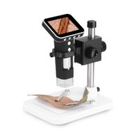 500X 2.5 Inch LCD Digital Wireless Handheld Microscope 8-LED Light Magnifying Glass Magnifier with Stand