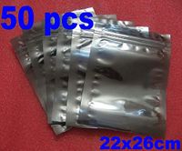 FidgetKute 50 pcs ESD Anti-Static Shielding Bags 22x26cm Zip-top （8.7x10.2）