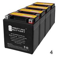 Mighty Max Battery YTX7L-BS Battery Replaces Suzuki GZ Marauder 250 99-06 - 4 Pack Brand Product