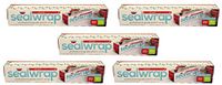 AEP Industries zp12250C Seal Wrap Professional Grade Plastic Wrap, Zip Safe Slide Cutter, Clear (5 Pack)