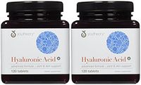 Youtheory Hyaluronic Acid Advanced Nutritional Supplement, 120 Count (2 Pack)