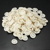 100pcs Finger Cots Nail Art Latex Fingertips Protective Small Rubber Gloves BG