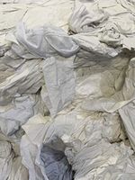 Lint Free Color Knit Cotton Rags-Painter-Strainer-Oil-Dirt-All-Purpose Rags- Reclaimed T-Shirt Material 50 Pounds