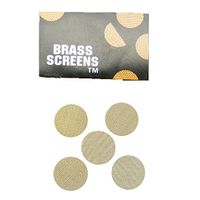 🌹Jonerytime🌹50~100Pcs Multifunctional Hookah Water Pipe Metal Filters Smoke Pipes Screen Gauze (100pcs Gold)