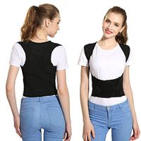 Posture Corrector for Women and Men - - Adjustable Posture Back Brace Corrects Smart Phone and Computer-Related Posture Problems - Spinal Support for Neck, Back and Shoulder Pain (Size : M)