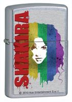 Zippo Lighter Shakira Rainbow Street Chrome