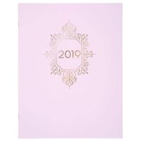 Cambridge 2019 Monthly Planner, 8-1/2" x 11", Large, Ballet, Purple (5127P-091)