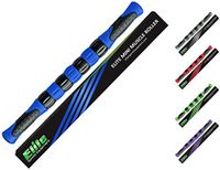Elite Massage Roller Stick Targets Sore, Tight Leg Muscles to Prevent Cramps and Release Tension. It's Sturdy, Lightweight, Smooth Rolling and Thankfully This Lifesaver has Comfortable Handles.Blue