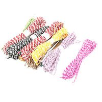 uxcell Paper Festival Gift Box Packing Cord String Rope 11 Yards 12pcs Assorted Color