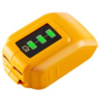 TenHutt 12V/20V Max USB Power Source Replacement for Dewalt DCB090 Converters for Lithium Battery