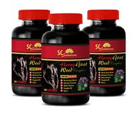 Enhancement Male - Horny Goat Weed - EPIMEDIUM 1560MG - All Natural Premium Herbal Blend - Promotes Healthy Sexual Vitality - Horny Goat Weed libido Complex - 3 Bottles (180 Capsules)