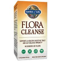 Garden of Life Raw Candida Support - Vegetarian Flora Cleanse Whole Food Dietary Supplement for Digestive Support, 60 Capsules