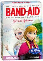 Band-Aid Adhesive Bandages Disney Frozen Assorted Sizes - 20 ct, Pack of 2