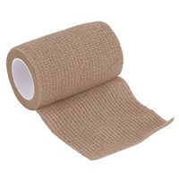 Self-Adherent Cohesive Tape,First Aid Medical Health Care Treatment Gauze Elastic Bandage(10cm × 5m)