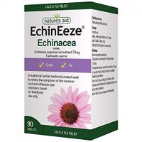 Natures Aid EchinEeze 70mg (Equivalent 460mg -530mg of Echinacea) 90 Tabs 2 Pack