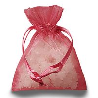 30ea - 2 X 3 Rose Flat Organza Bags - 4 mil Thick…