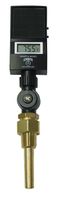 Winters TSD Series Industrial 9IT Digital Thermometer, Solar Powered Display, 3/4" NPT Connection, Brass Thermowell, 3-1/2" Stem, -45 to 260 Degrees C, -50 to 320 Degrees F, Accuracy of + or - 1% of Reading