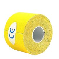 ULTNICE Therapy Tape Self Adhesive Support Tape Physio Therapeutic Aid for Knees Shoulders Muscle Support 500 x 2.5cm (Yellow)