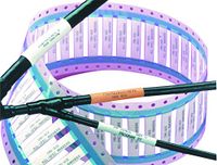 TE CONNECTIVITY/RAYCHEM TMS-SCE-1/4-2.0-9 WIRE ID SLEEVE, HEAT SHRINK, 6.35MM ID, 50MM L, WHT, SP250