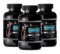 libido max for Men - Muira PUAMA Extract 2200Mg - Male Enhancement - Muira puama Extract Powder - 3 Bottles (270 Capsules)