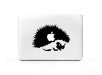 Hedgehog Groundhog Porcupine Sticker Decal For MacBook Pro 13" 15" 17" Universal Sticker. 6 Year Guarantee