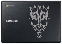 STAR WARS DARTH MAUL (Silver 9") Vinyl Decal Sticker for Car Automobile Window Wall Laptop Notebook Etc.... Any Smooth Surface Such As Windows Bumpers