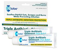 Triple Antibiotic + Pain Relief Dual Action Ointment, 1 Oz (2 - Pack)