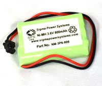 SPS Brand 3.6V 800 mAh Replacement Battery for Radio Shack/Tandy 43-153 CordlessPhone (1 Pack)