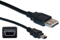 USB2.0 Mac PC Transfer Cable Cord for Numark Mixtrack Edge Slimline USB-powered DJ Controller