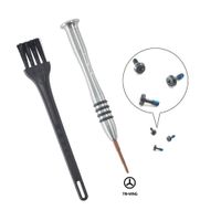 GODSHARK Replacement Battery Screws Set with Screwdriver for MacBook Pro 15 inch A1286 2009-2012, Tri-Wing Repair Replacement Tool Kit Notebook Laptop PC Computer Screw