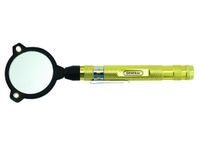 General Tools 92557 LED Lighted Telescoping Round Inspection Mirror, 23 inches