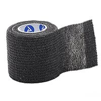 Dynarex Sensi-Wrap - Self-Adherent Compression Bandage Rolls - for Tattoo & Medical Use - 1.0" x 5 yds - Black - 30 Count