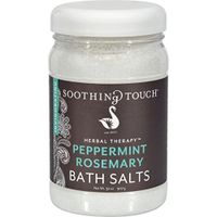 Soothing Touch Bath Salts - Peppermint Rosemary - 32 oz Pack of - 6 by Soothing Touch