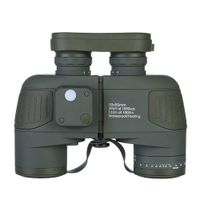 H-ENY Adult Military Binoculars 10X50, Built-in Compass and Rangefinder for Birding Large Eyepieces, Large Field of View, Suitable for Hunting, Cross-Country and Travel,A