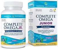 Nordic Naturals - Complete Omega Junior, Promotes Brain, Bone, and Nervous and Immune System Health, 90 Soft Gels