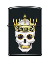 Custom King Skull Reg Blk Matte